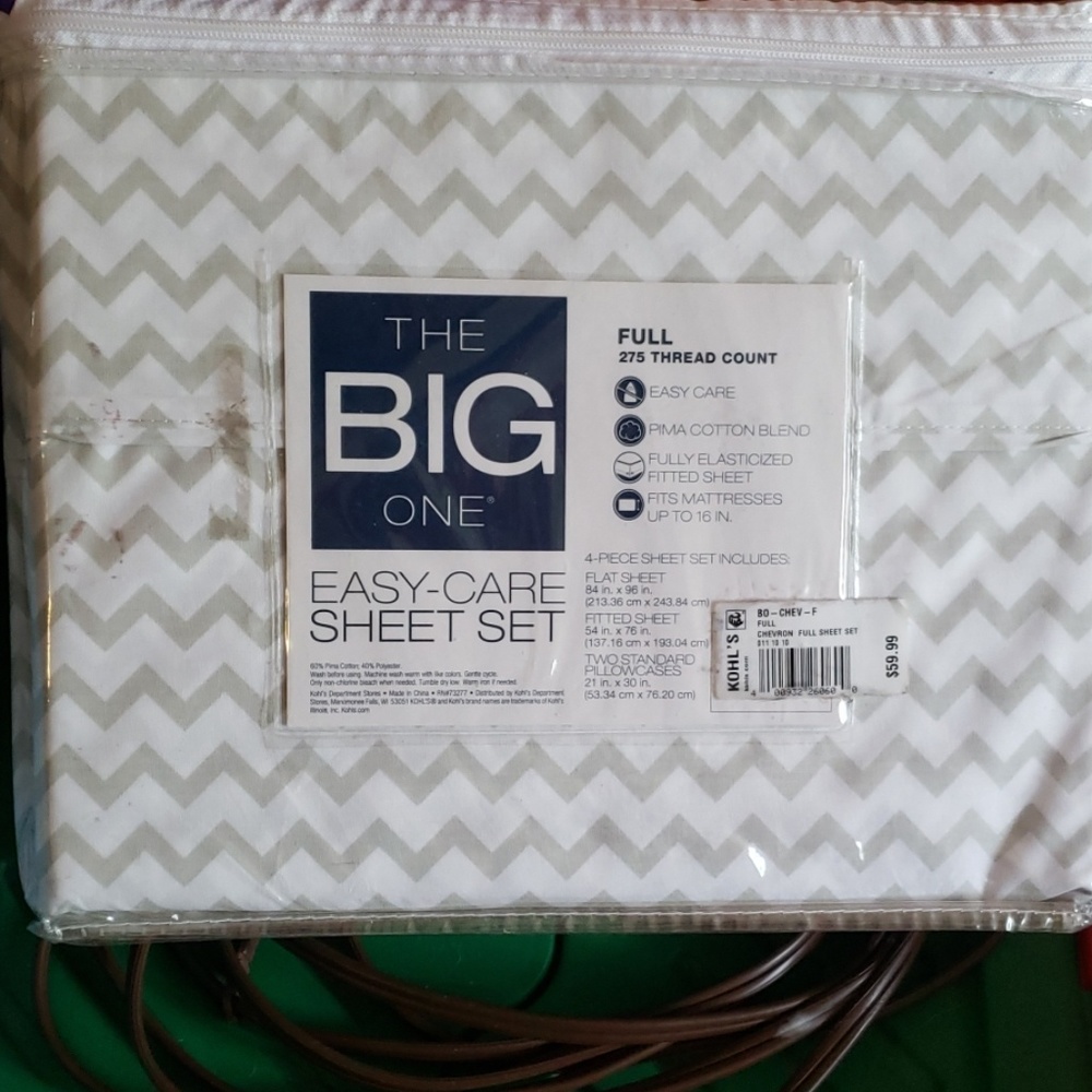 The Big One Full Size sheet set